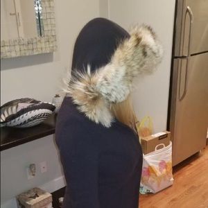 CACHAREL-NAVY COAT